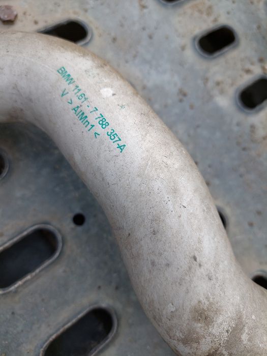 waz rurka przewod turbiny intercooler bmw e46 m47 2.0d