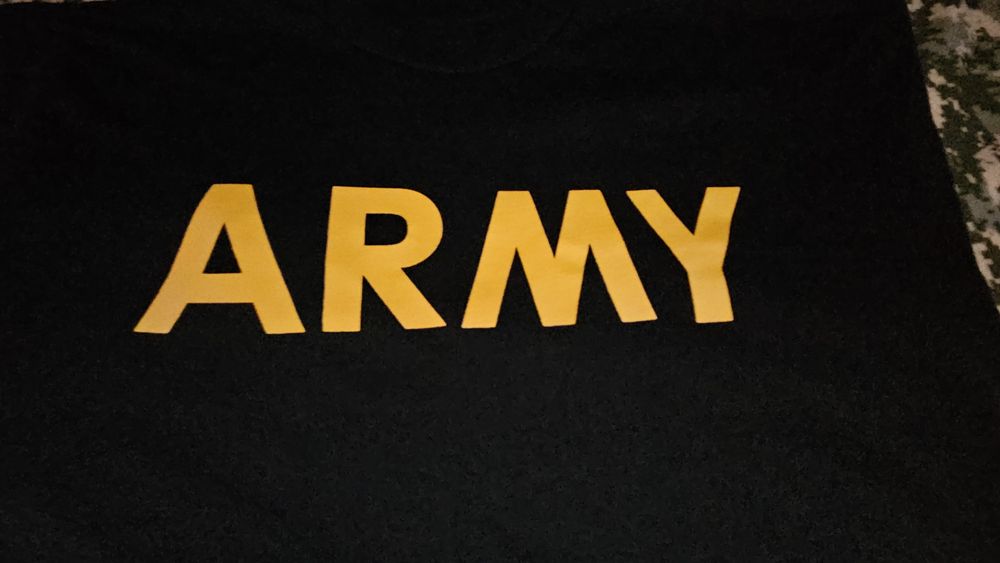 Koszulki US Army PT Shirt Long Sleeve APFU i  PT Training Workout