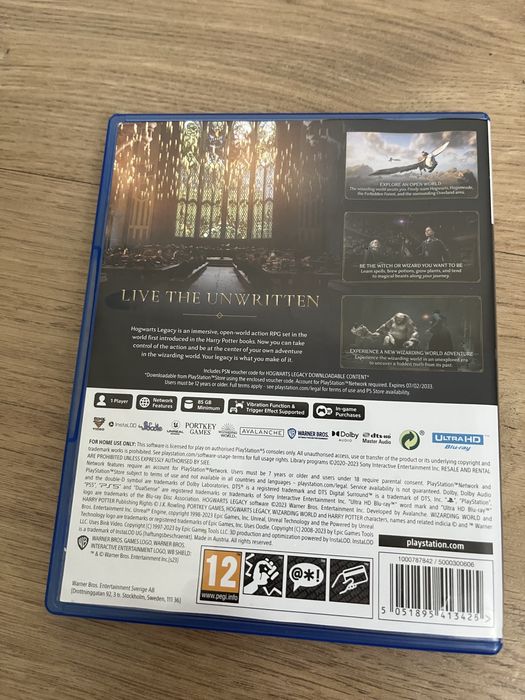 Hogwarts Legacy PS5 (como novo)