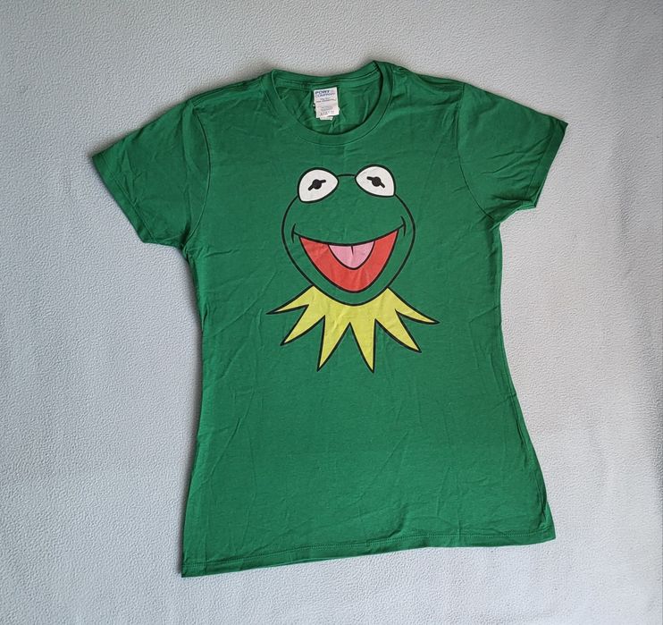 Kermit Żaba Disney tshirt koszulka rozmiar S