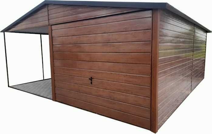 Garaż blaszany blaszak wiata schowek magazyn 6x6 6x5 4x6