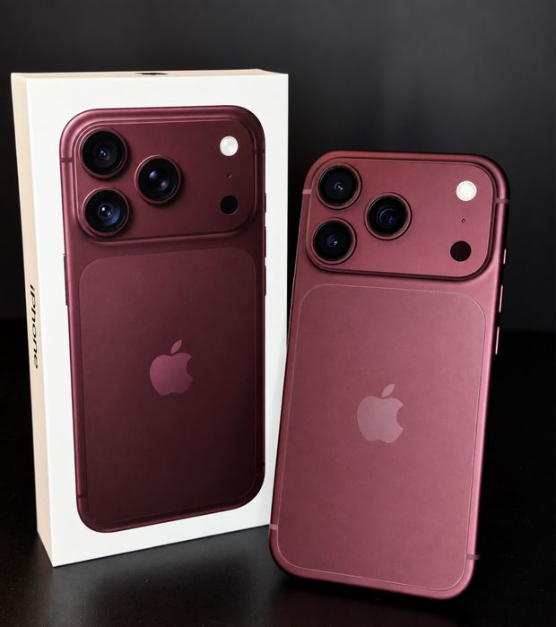 iPhone 18 Pro 256 GB Burgundy | Open Box | Gwarancja Apple | 0 cykli | SIM + eSIM