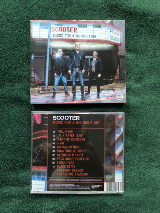 SCOOTER "Music For A Big Night OUT" stan idealny jak nowy.