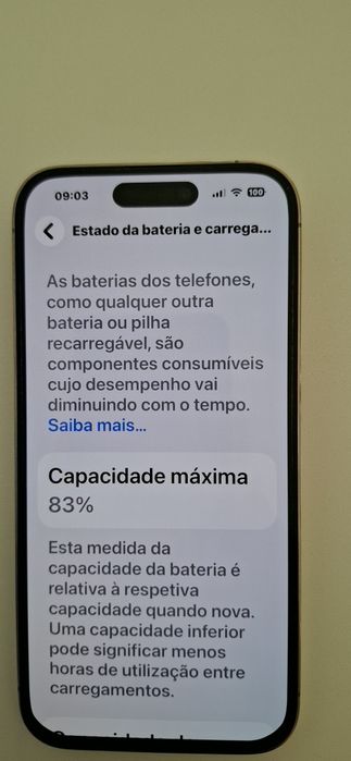 Iphone 14 Pro dourado 256 GB