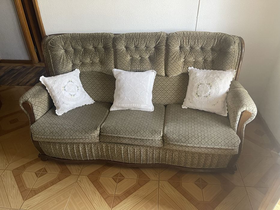 Conjunto 3 sofas