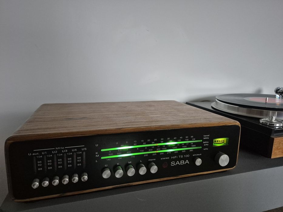 Saba vs 100 wzmacniacz i ts 100 tuner vintage retro