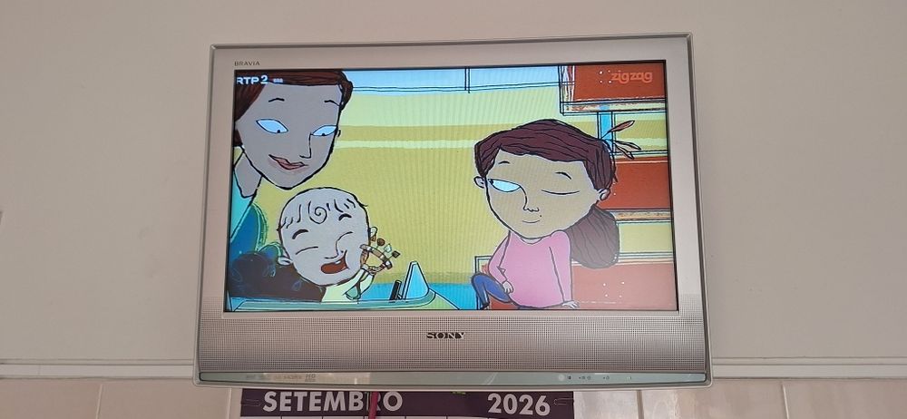 Tv  sony  a funcionar