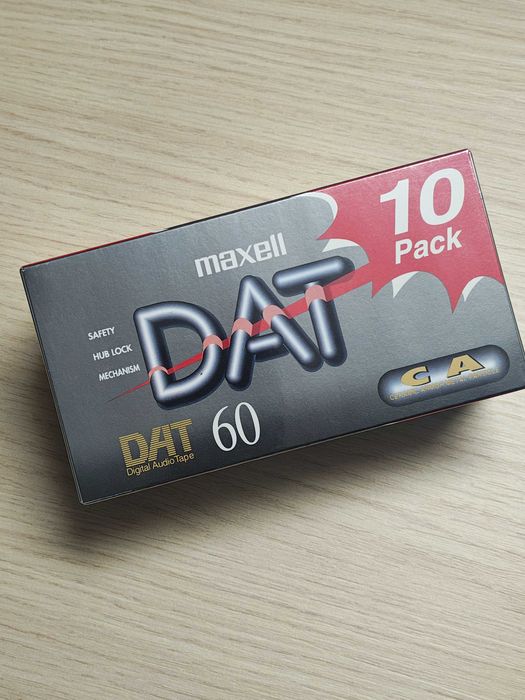 Kasety DAT TDK 60 DM-60D cały karton 10 sztuk, oryginalnie zafoliowane
