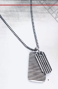 Pulseira Chapado de Prata Envelhecida para Homem - NOVA! A ESTREAR!