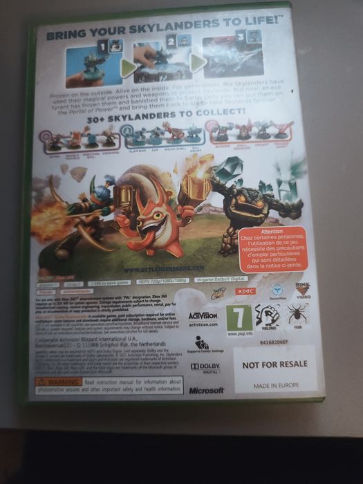 ZAREZERWOWANE Zestaw skylanders spyro's adventure Xbox 360