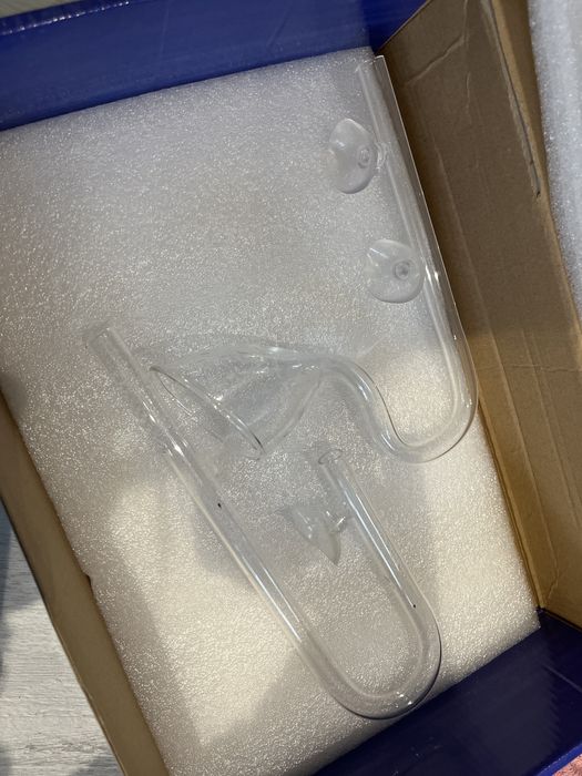 Szklany wlot i wylot 12/16 Aqua Nova