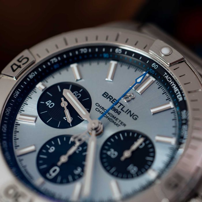 Breitling Chronomat B01 – Ice Blue – Platinum