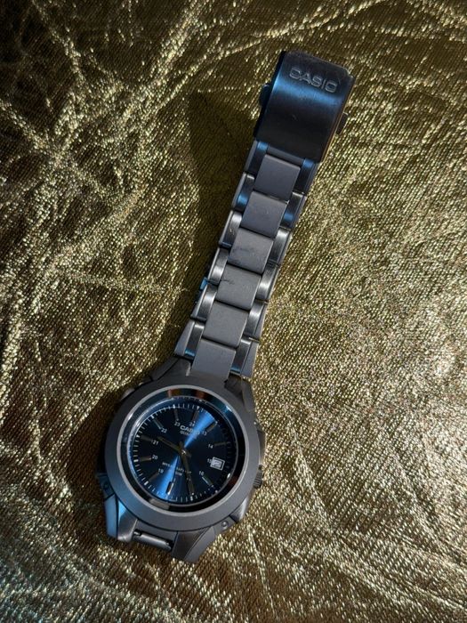 Relógio Casio MTP‑3050D – Mostrador Azul – 10 Y Battery