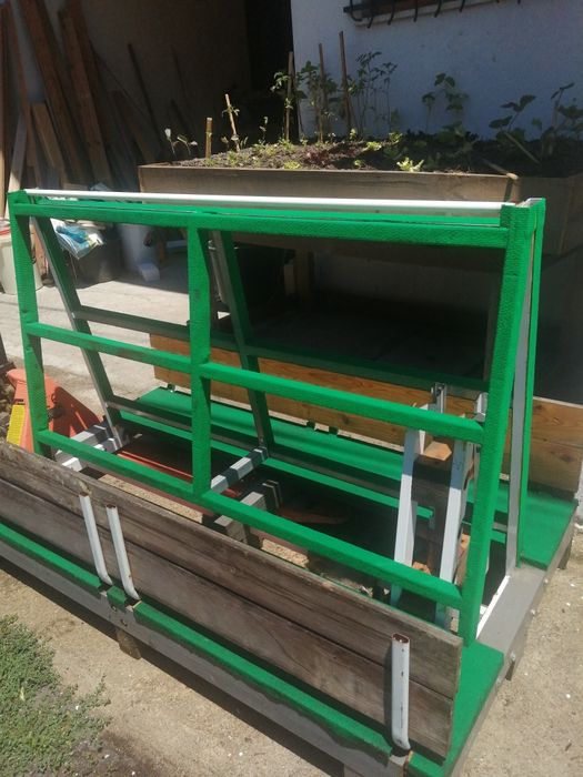 Cavalete para transporte de vidros