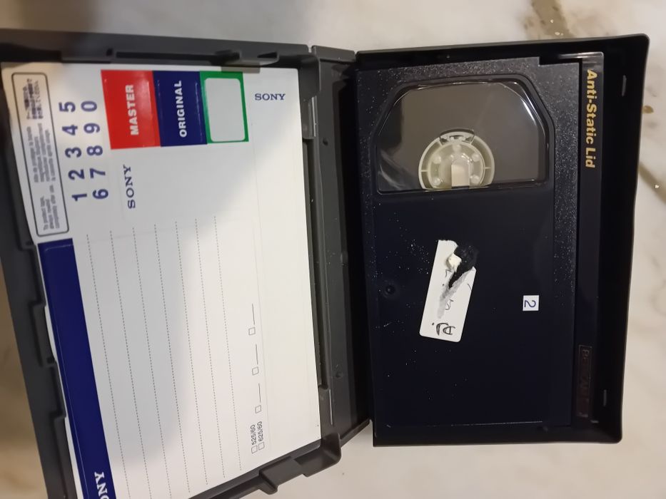 Cassete Video Sony Betacam 30MA