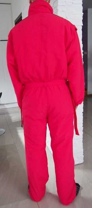 Kombinezon narciarski zimowy 50/M 188 cm męski Fuksja (róż)