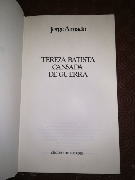 Teresa Baptista cansada de Guerra