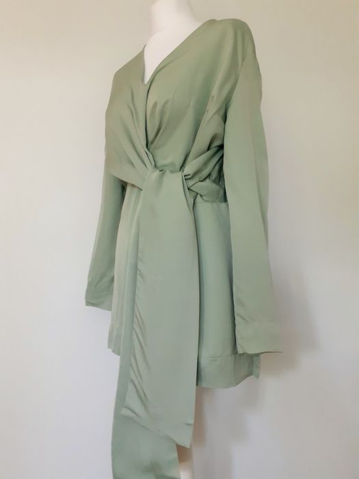 Nowa bluzka Zara L seledyn