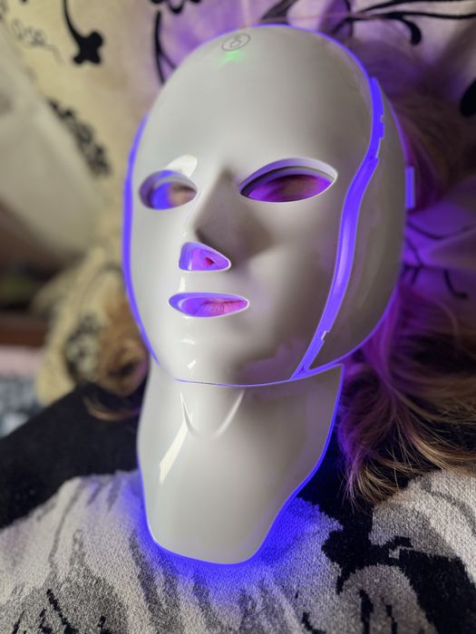 LED Mask Face and Neck White