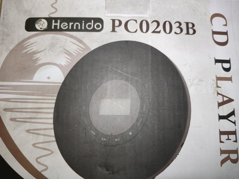 CD MP3 плеєр Hernido з вбудованим АКБ