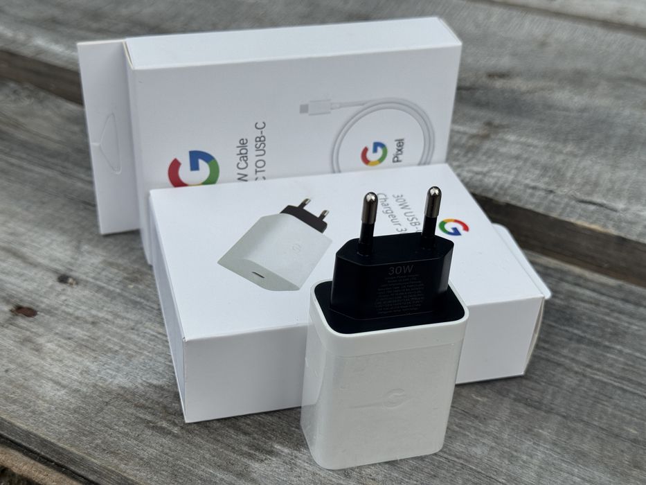 Google Pixel 30W швидка зарядка блок та кабель
