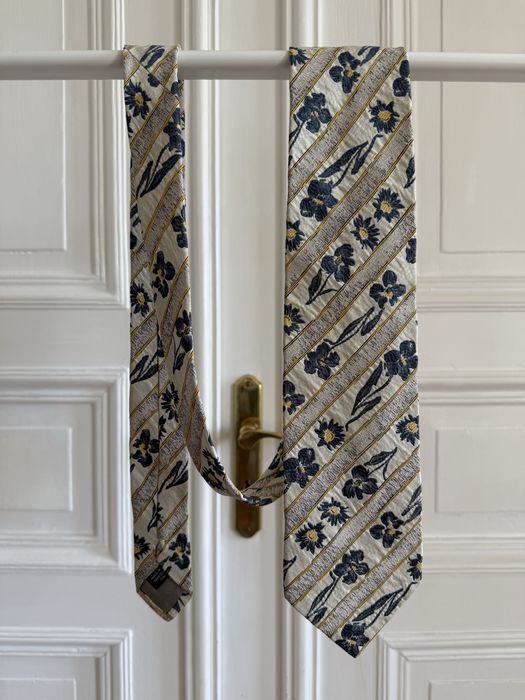 Vintage Kenzo Homme Silk Tie - krawat z jedwabiu