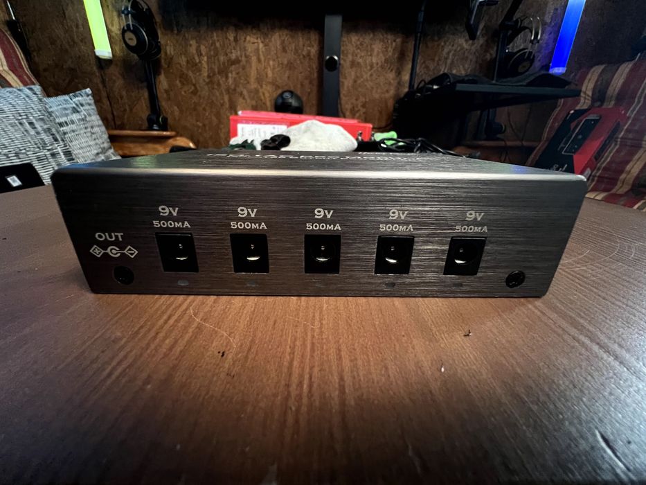 Fonte alimentação Pedalboard HarleyBenton PowerPlant ISO-1ACProModular