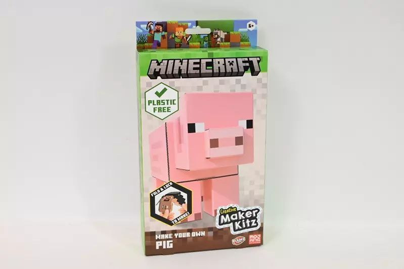 Minecraft Zbuduj Figurkę Świnki. Bladez