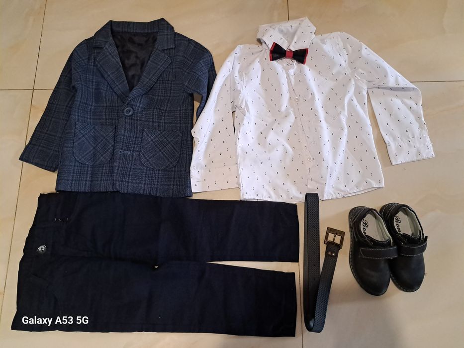 Elegancki komplet dla chłopca 98