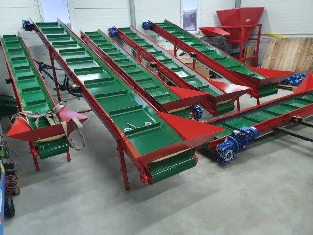 DŹWIG-POL Podajnik taśmowy,przenośnik, taśmociąg,wałki.Producent