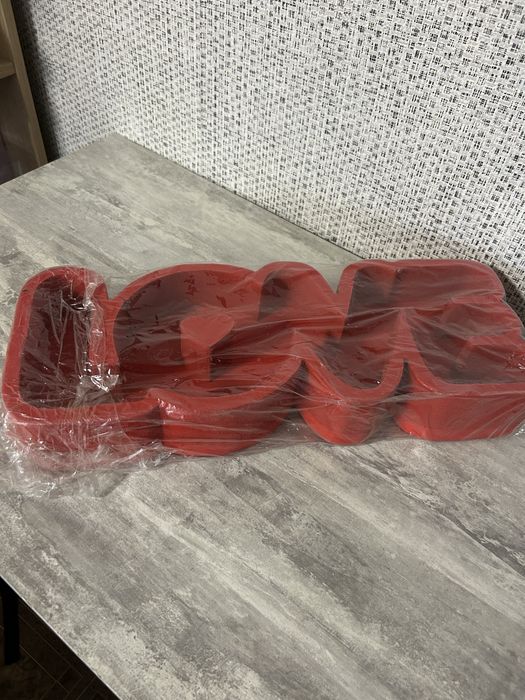 Форма Love с пенопласта