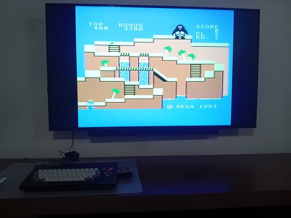 Cartucho Sega Congo Bongo SC3000 SG1000 SC3000H