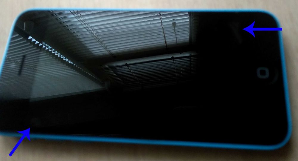 Телефончик (iphone 5c, 16 Гб, аккум. 89%). Возм. обмен.