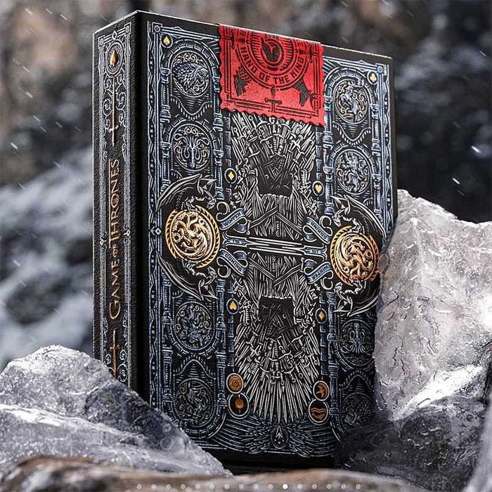 Baralho de cartas Game of Thrones ou Star Wars Year of the Dark Side
