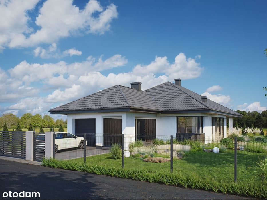 Dom wolnostojący w otulinie natury 130m2