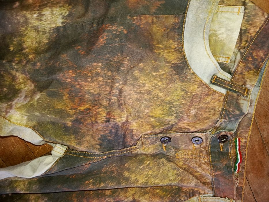 Forest print 3d zwężane las nadruk