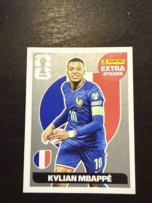 Kylian Mbappé - Extra Sticker Silver - Mundial 2026