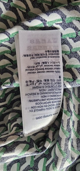 Bluzka koszula Tommy Hilfiger 34 XS 100% wiskoza