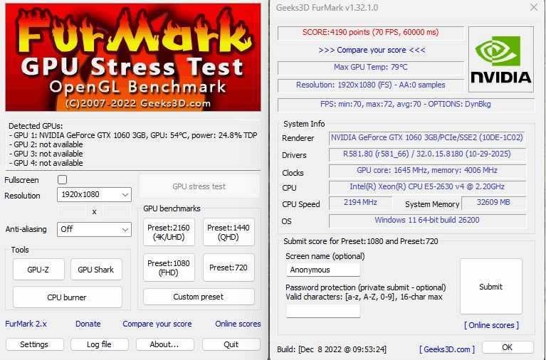 Komputer Gamingowy/Xeon 10 rdzeni/32GB DDR4/GTX1060/256gbNvme/win11pro