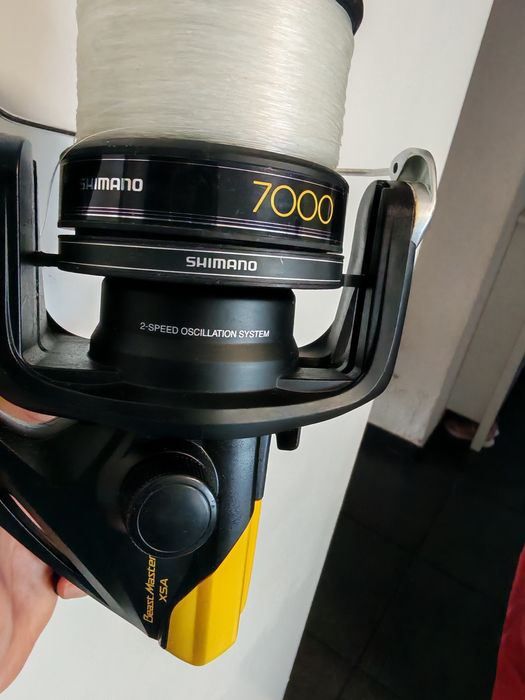 Carreto Shimano Beastmaster XSA 7000 – Como Novo – Pouco Uso – 75€ €