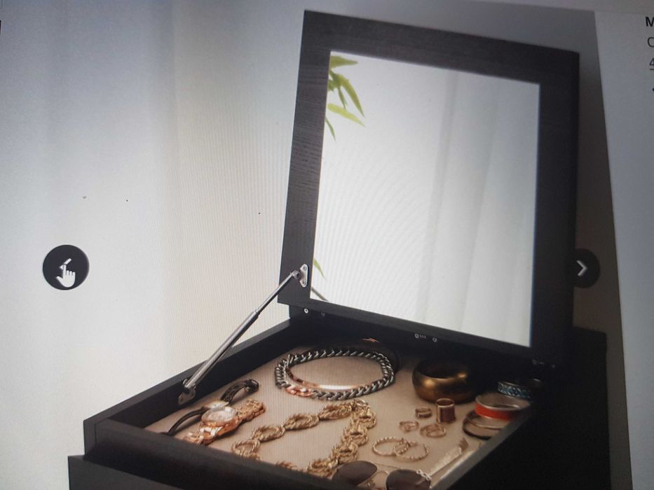 comoda c/6 gavetas e espelho