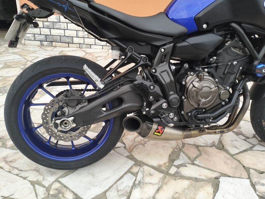 Yamaha mt07 de 2018