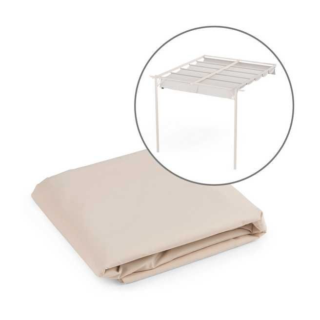 Pergola Tarasowa ogrodowa HDM 3x3 Metalowa Zwijany Dach Altana Solidna