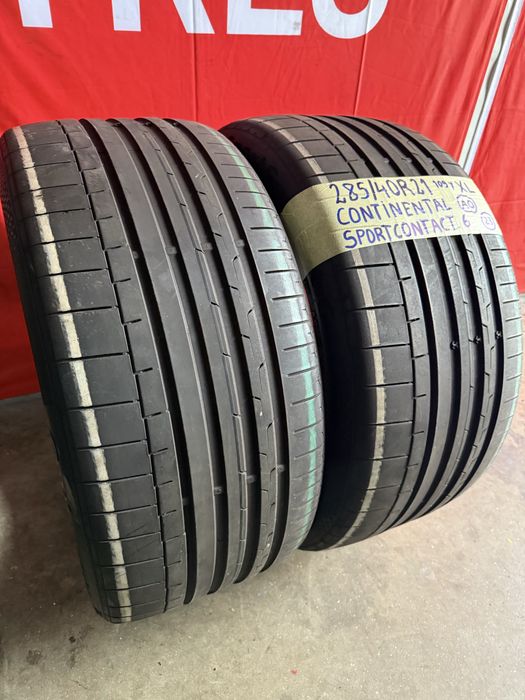 Pneus 285/40/21 Continental  impecaveis