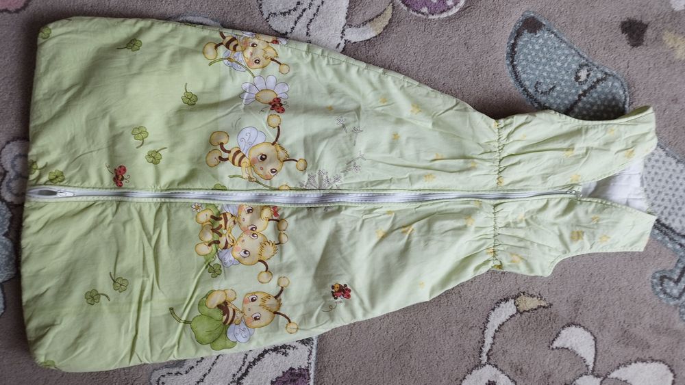 Śpiworki 116 do spania ciepłe 3 sztuki