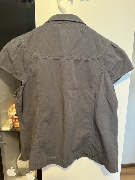 Bolerko/kamizelka szara