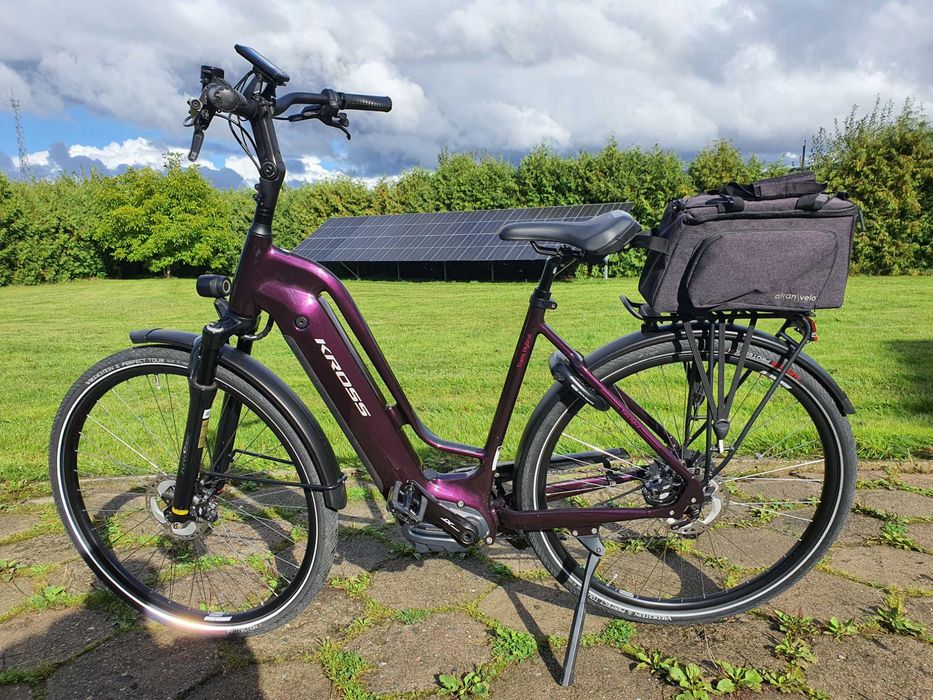 Rower elktryczny Kross trans hybrid prestige M-ka 1000 km.