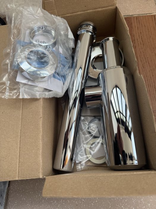 Сіфон geberit хромований