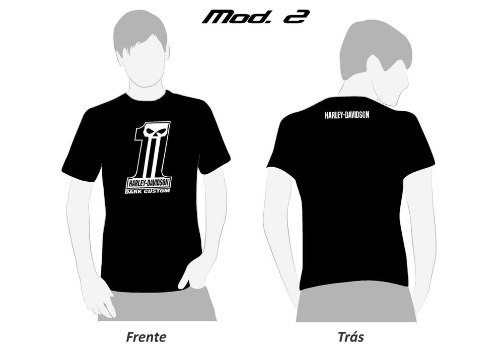 Tshirts Harley Davidson - NOVAS