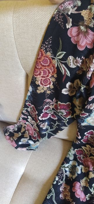 Vestido tintoretto forrado